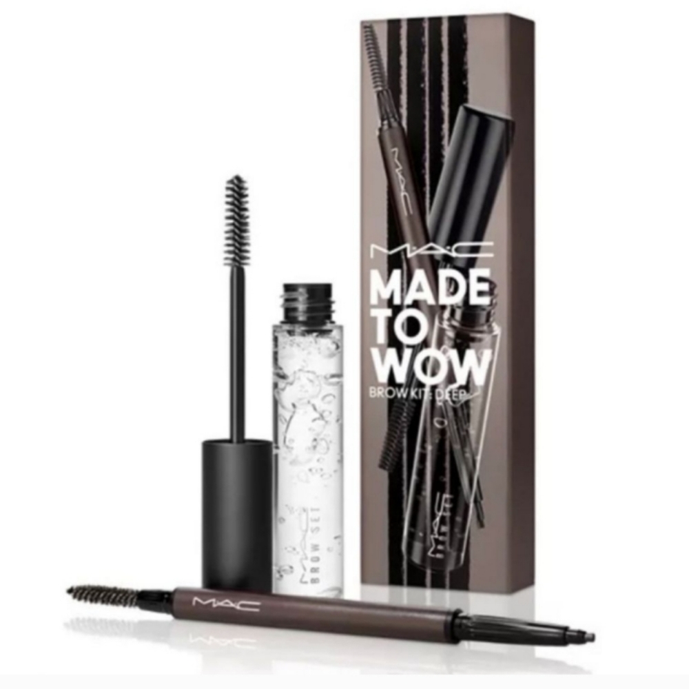 MAC Discontinued Made To Wow Brow Kit DEEP NIB